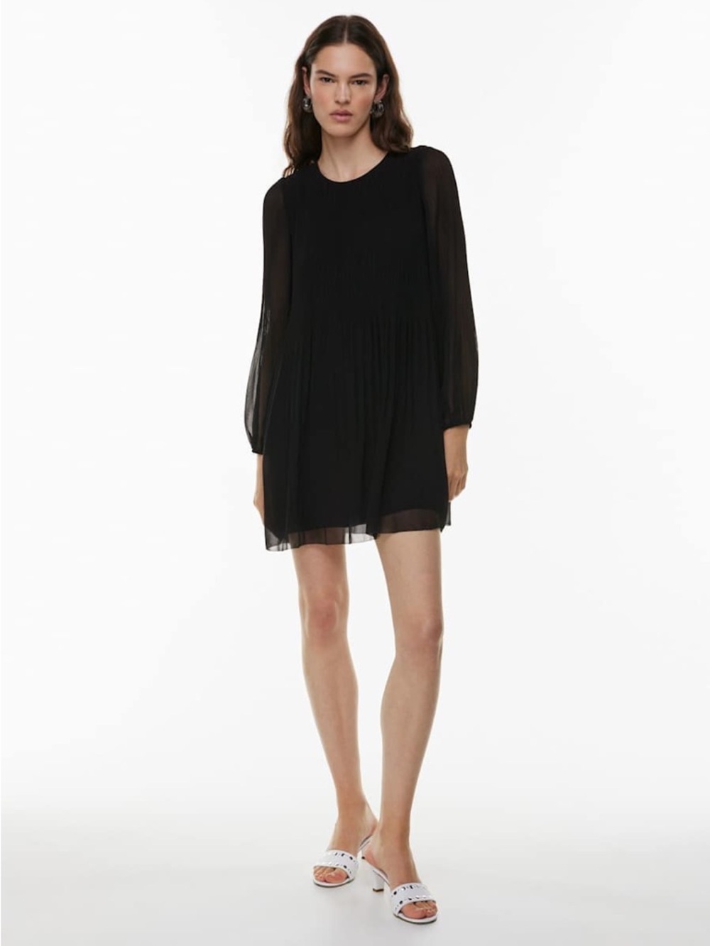 Wilfred Daydreamer Mini Dress | Chocolate - Picture 9 of 9